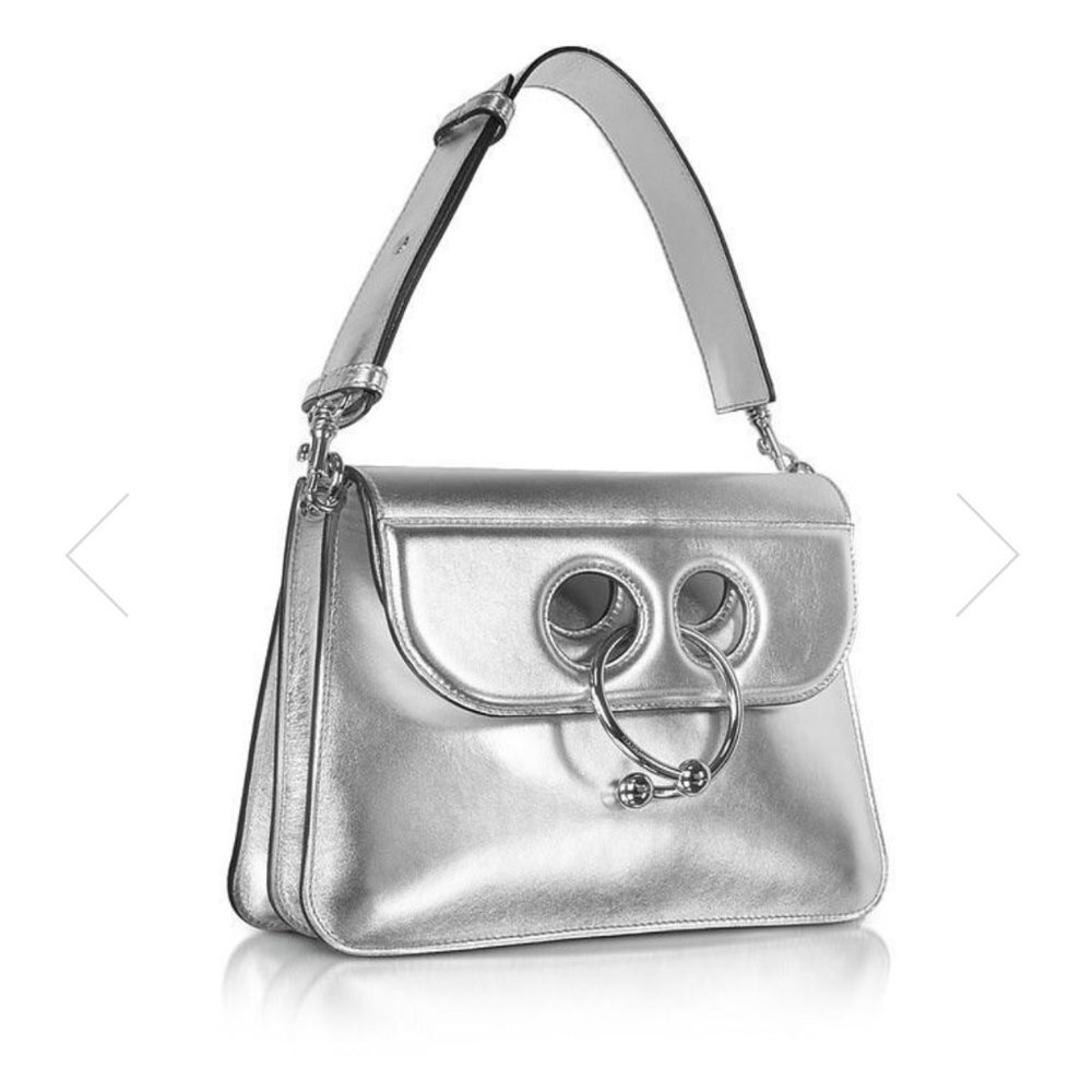 Authentic JW Anderson Pierce Bag Silver